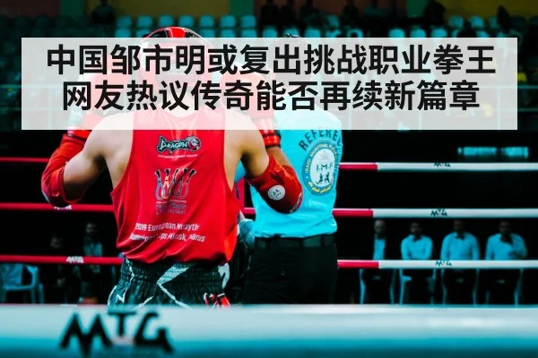 中国邹市明或复出挑战职业拳王网友热议传奇能否再续新篇章